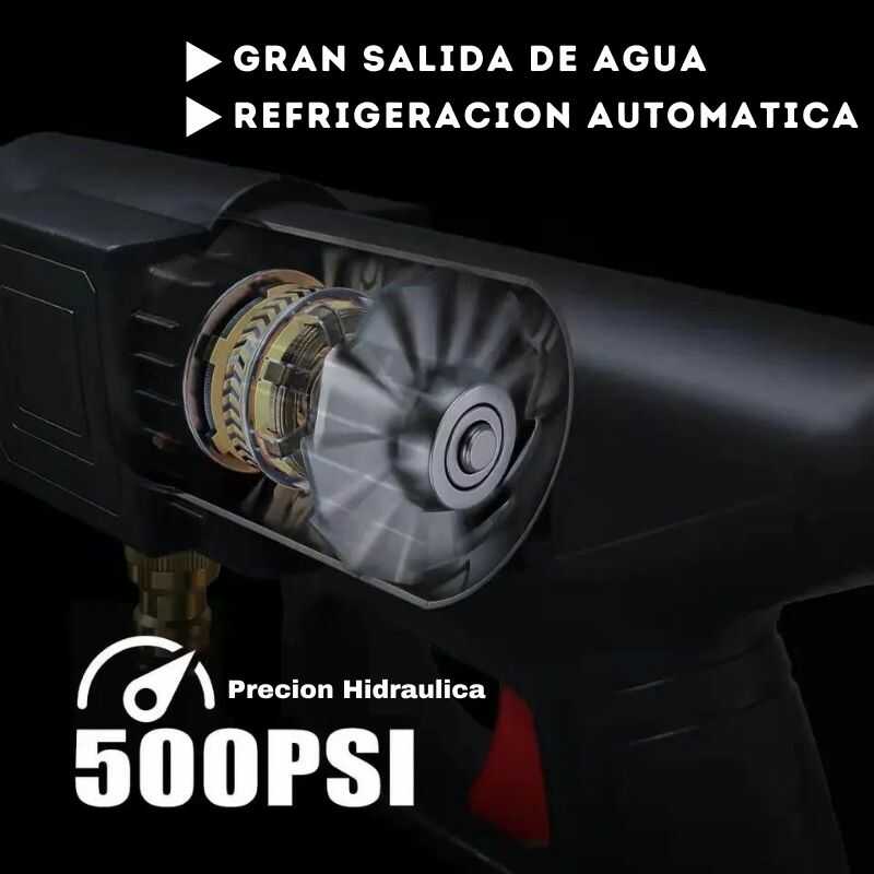 HIDROLAVADORA PORTÁTIL DE ALTA PRESIÓN 48V