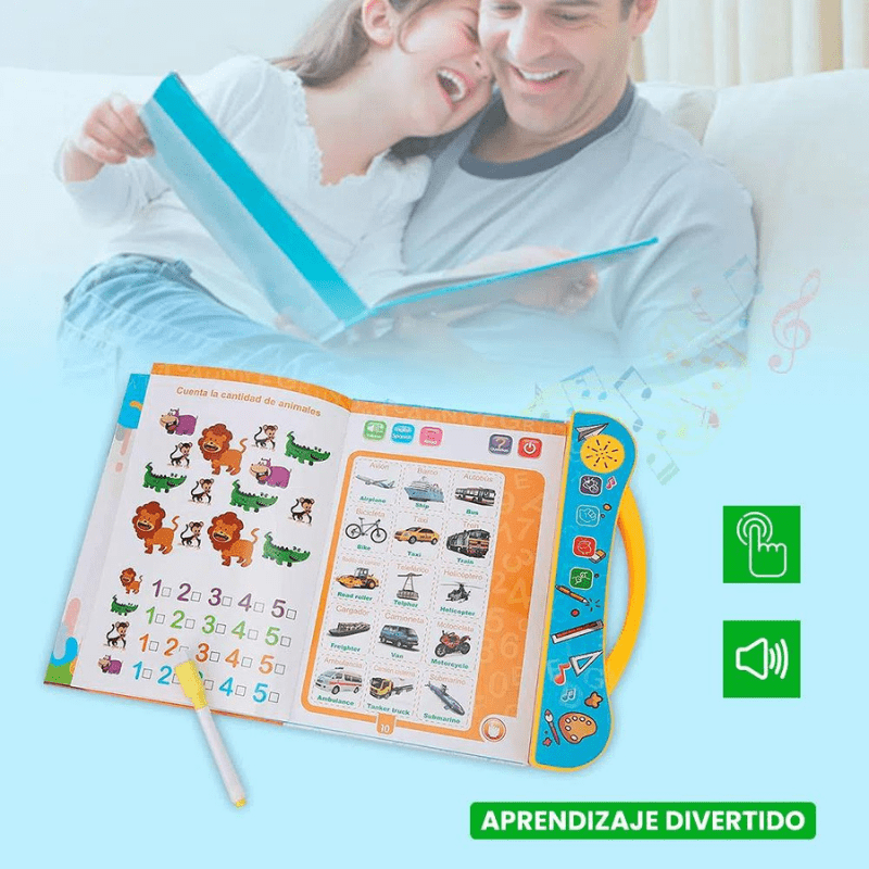 LIBRO DIDACTICO MUSICAL INGLES-ESPAÑOL PARA NIÑOS