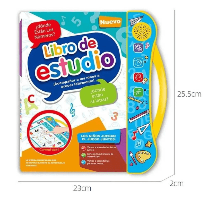LIBRO DIDACTICO MUSICAL INGLES-ESPAÑOL PARA NIÑOS