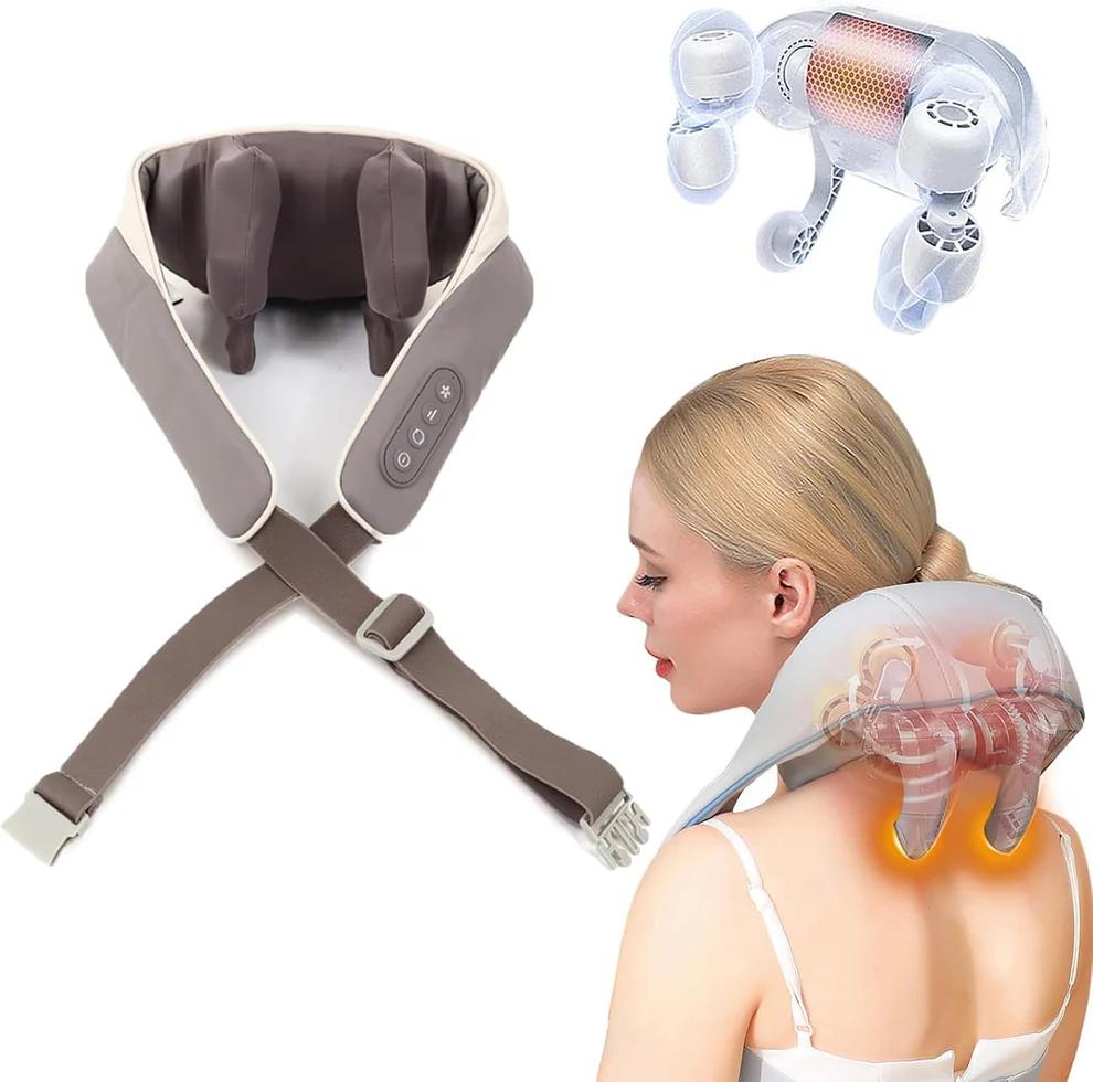 MASAJEADOR DE CUELLO PREMIUM®️