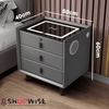 🔥MESA DE NOCHE SMART DE 3 CAJONES🔥